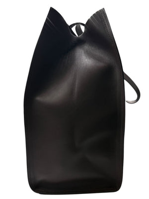 Giuseppe Zanotti Men's Oversized Leather Travel Tote Bag – Dark Brown | Made in Italy