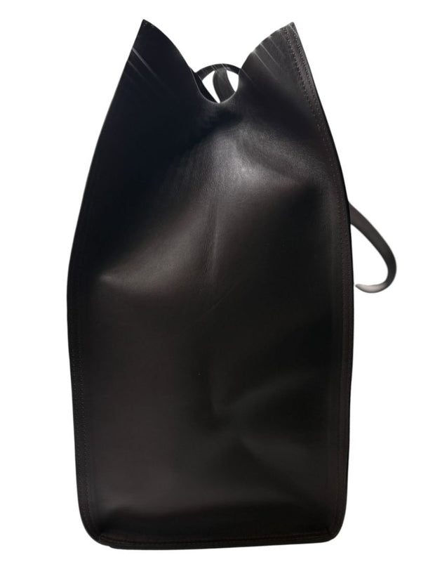 Giuseppe Zanotti Men's Oversized Leather Travel Tote Bag – Dark Brown | Made in Italy