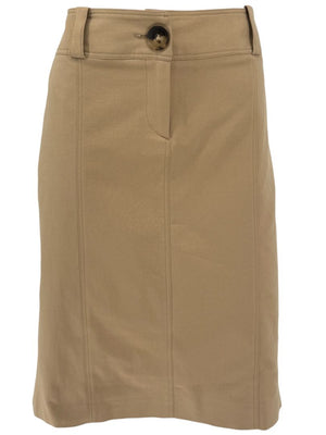Burberry London Camel Stretch Cotton Pencil Skirt – NWT | Made in Italy | US 8 / UK 10