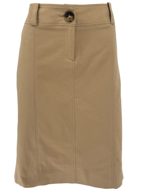 Burberry London Camel Stretch Cotton Pencil Skirt – NWT | Made in Italy | US 8 / UK 10