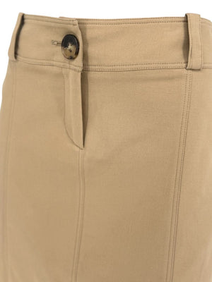 Burberry London Camel Stretch Cotton Pencil Skirt – NWT | Made in Italy | US 8 / UK 10