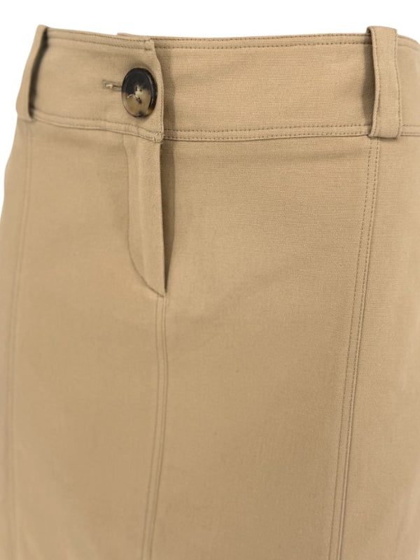 Burberry London Camel Stretch Cotton Pencil Skirt – NWT | Made in Italy | US 8 / UK 10