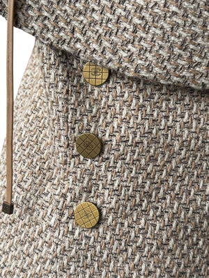 Chanel Spring 2001 Double-Breasted Tweed Vest – Size 42