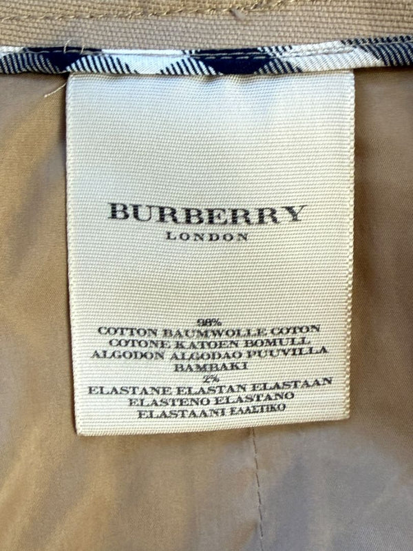 Burberry London Camel Stretch Cotton Pencil Skirt – NWT | Made in Italy | US 8 / UK 10