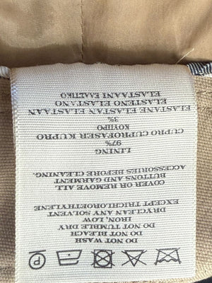 Burberry London Camel Stretch Cotton Pencil Skirt – NWT | Made in Italy | US 8 / UK 10