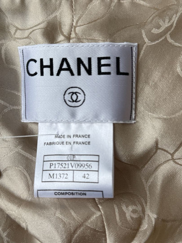 Chanel Spring 2001 Double-Breasted Tweed Vest – Size 42
