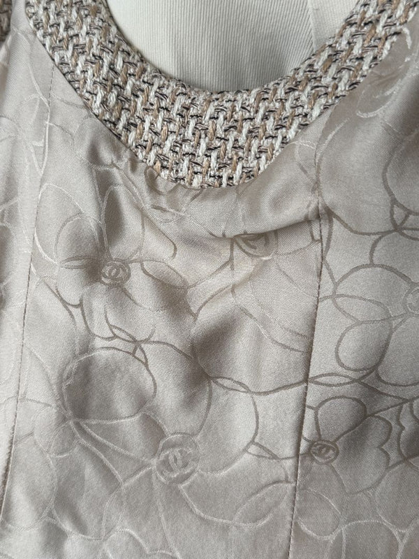 Chanel Spring 2001 Double-Breasted Tweed Vest – Size 42