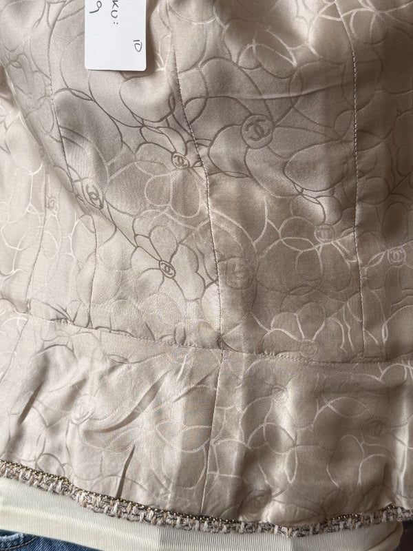 Chanel Spring 2001 Double-Breasted Tweed Vest – Size 42