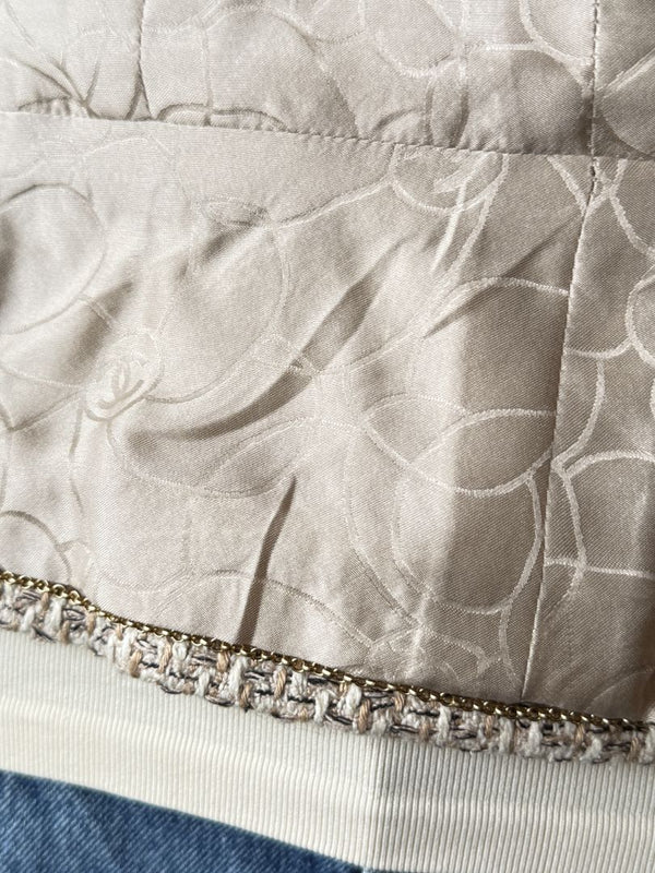 Chanel Spring 2001 Double-Breasted Tweed Vest – Size 42