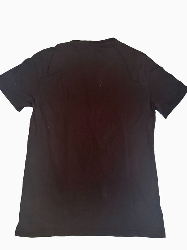 Alexander McQueen 2007 Skull Graphic T-Shirt Black Mens Small Cotton Italy