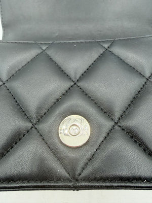 Alexander McQueen Jewelled Satchel Crossbody Bag Black Leather Skull Quilt Box