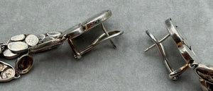 John Hardy Kali Sterling Silver Pebble Station Necklace & Drop Earrings Set