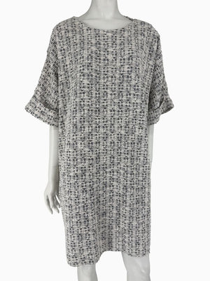 Natori Textured Tweed Shift Dress – XL | New With Tags