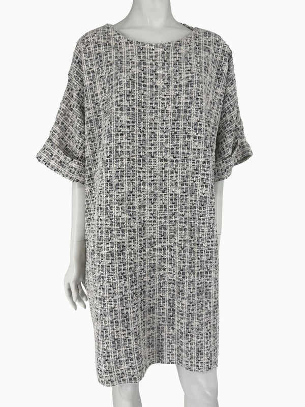 Natori Textured Tweed Shift Dress – XL | New With Tags