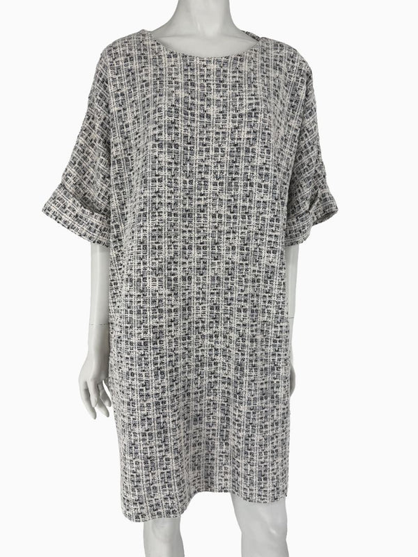 Natori Textured Tweed Shift Dress – XL | New With Tags