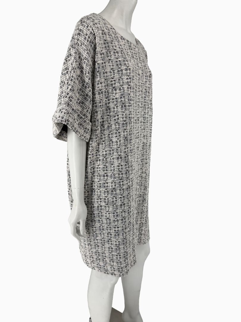 Natori Textured Tweed Shift Dress – XL | New With Tags