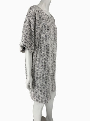 Natori Textured Tweed Shift Dress – XL | New With Tags