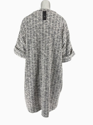 Natori Textured Tweed Shift Dress – XL | New With Tags