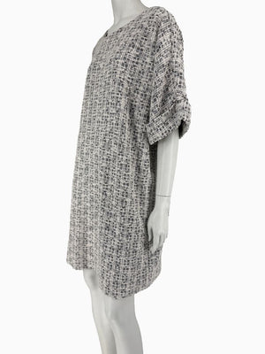 Natori Textured Tweed Shift Dress – XL | New With Tags