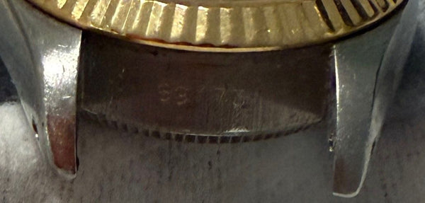Rolex Lady Datejust 69173 26mm R Serial Two Tone Champagne Jubilee 1988
