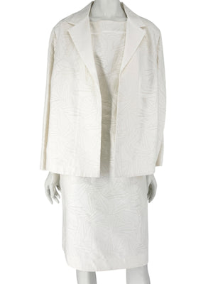 Lafayette 148 New York Two-Piece Dress & Jacket Set – Size 18 Jacket / XXL Dress
