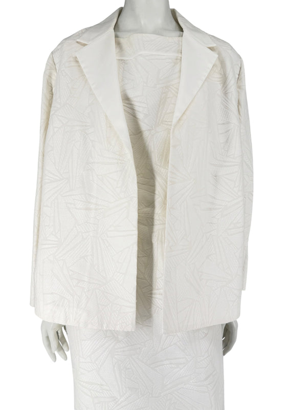 Lafayette 148 New York Two-Piece Dress & Jacket Set – Size 18 Jacket / XXL Dress