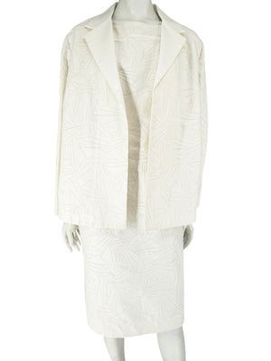 Lafayette 148 New York Two-Piece Dress & Jacket Set – Size 18 Jacket / XXL Dress