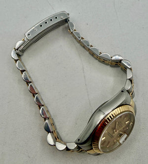Rolex Lady Datejust 69173 26mm R Serial Two Tone Champagne Jubilee 1988