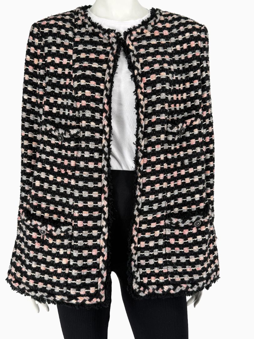 Chanel Fantasy Classic 4 Pocket Tweed Jacket – Size 48 (2006 Collection)