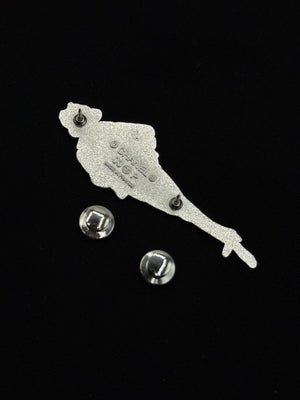 Chanel 03P Silver-Tone “Young Coco Chanel” Silhouette Brooch – Excellent Condition