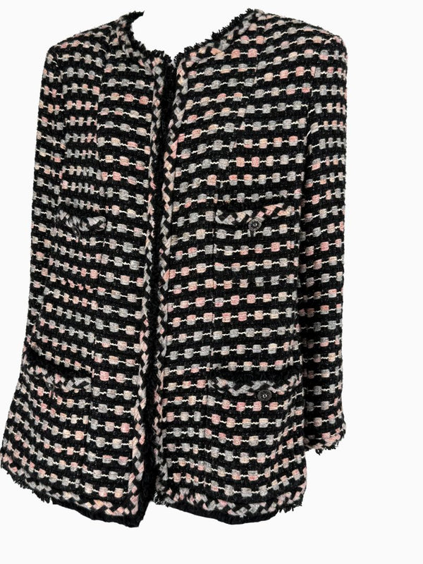 Chanel Fantasy Classic 4 Pocket Tweed Jacket – Size 48 (2006 Collection)
