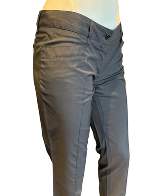 Prada Black Tailored Trousers IT 40 Low Rise/Slim Fit Ankle Pant