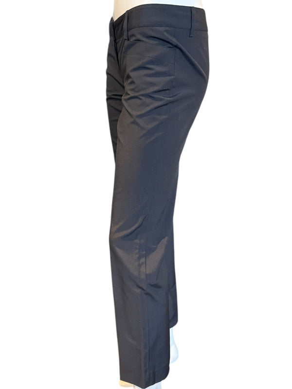 Prada Black Tailored Trousers IT 40 Low Rise/Slim Fit Ankle Pant