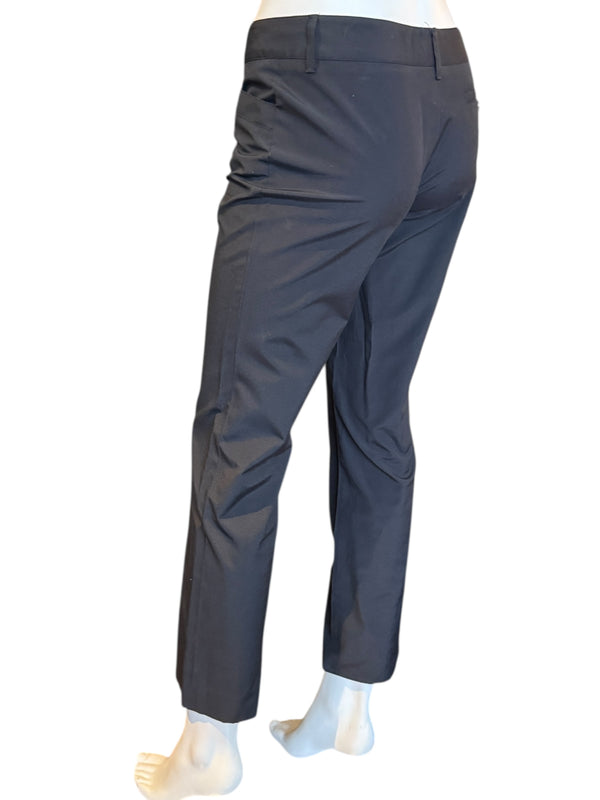 Prada Black Tailored Trousers IT 40 Low Rise/Slim Fit Ankle Pant