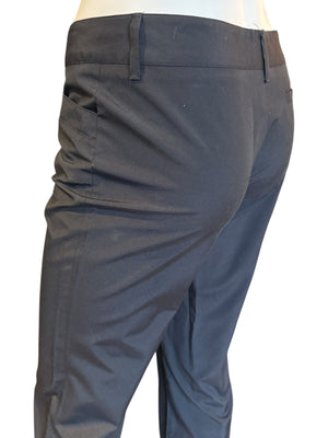 Prada Black Tailored Trousers IT 40 Low Rise/Slim Fit Ankle Pant