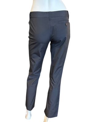 Prada Black Tailored Trousers IT 40 Low Rise/Slim Fit Ankle Pant