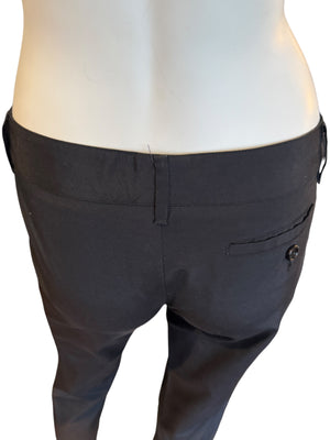 Prada Black Tailored Trousers IT 40 Low Rise/Slim Fit Ankle Pant