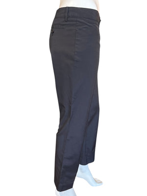 Prada Black Tailored Trousers IT 40 Low Rise/Slim Fit Ankle Pant