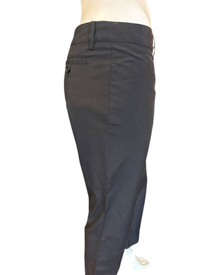 Prada Black Tailored Trousers IT 40 Low Rise/Slim Fit Ankle Pant