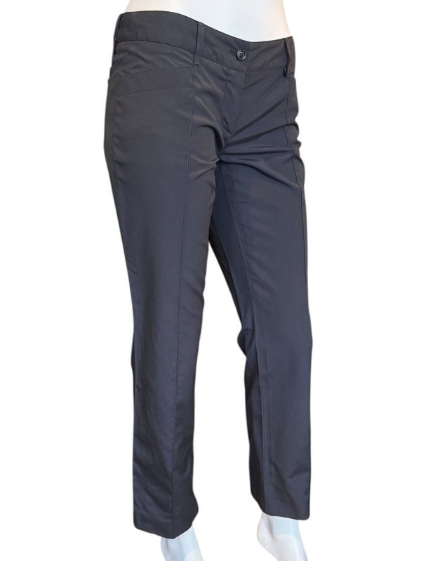 Prada Black Tailored Trousers IT 40 Low Rise/Slim Fit Ankle Pant