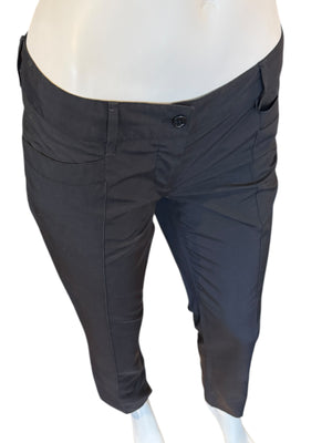 Prada Black Tailored Trousers IT 40 Low Rise/Slim Fit Ankle Pant