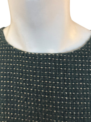 Chanel Pre-Fall 2000 Green Wool Tweed Vest – FR 38