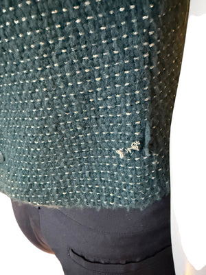 Chanel Pre-Fall 2000 Green Wool Tweed Vest – FR 38