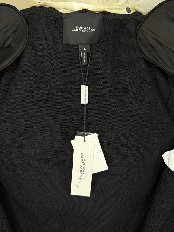 Marc Jacobs Ruffle Cardigan - Size L- NWT