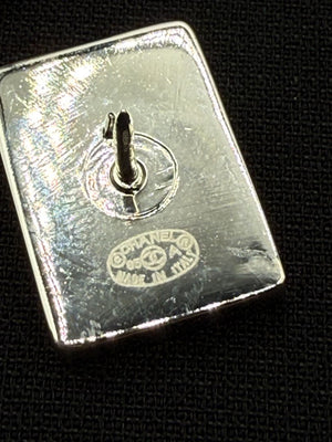 Chanel Casino Collection “Ace of Spades” Mini Pin – 0.7" x 0.5"