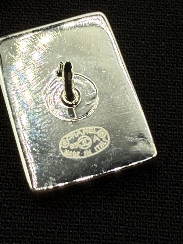 Chanel Casino Collection “Ace of Spades” Mini Pin – 0.7" x 0.5"