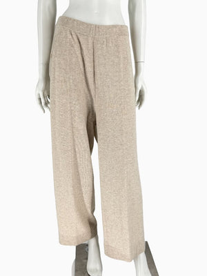 Escada 100% Cashmere Two-Piece Lounge Set – Jacket XL / Pants L – Made in Romania