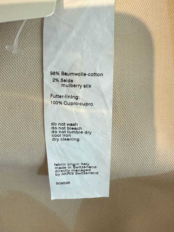 Akris 100 Years Ivory Cropped Jacket - US 8