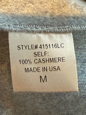 Adam Lippes Boxy Long Sleeve Cashmere Top - Medium