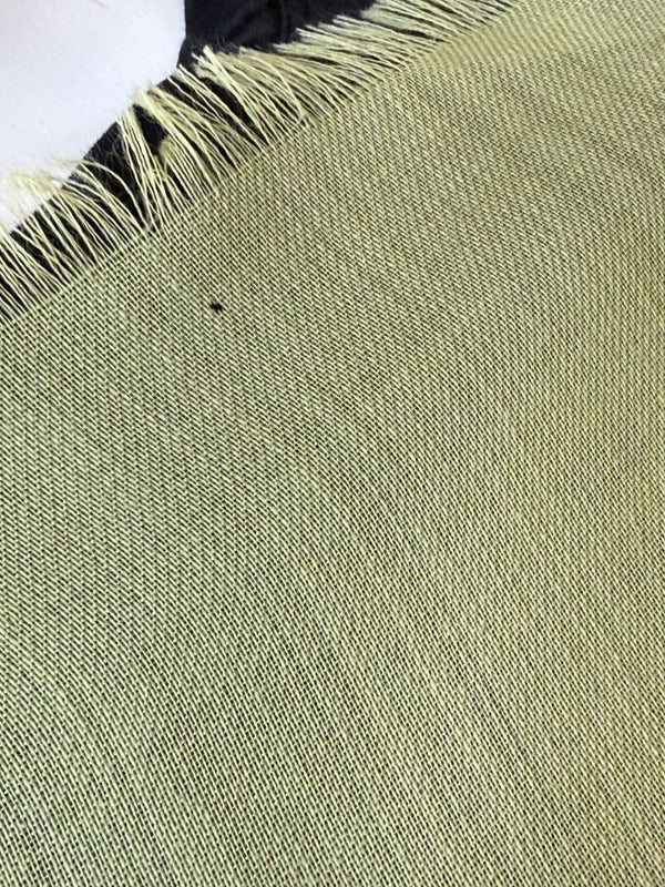 Lime Green Tonal Novacheck Silk Scarf